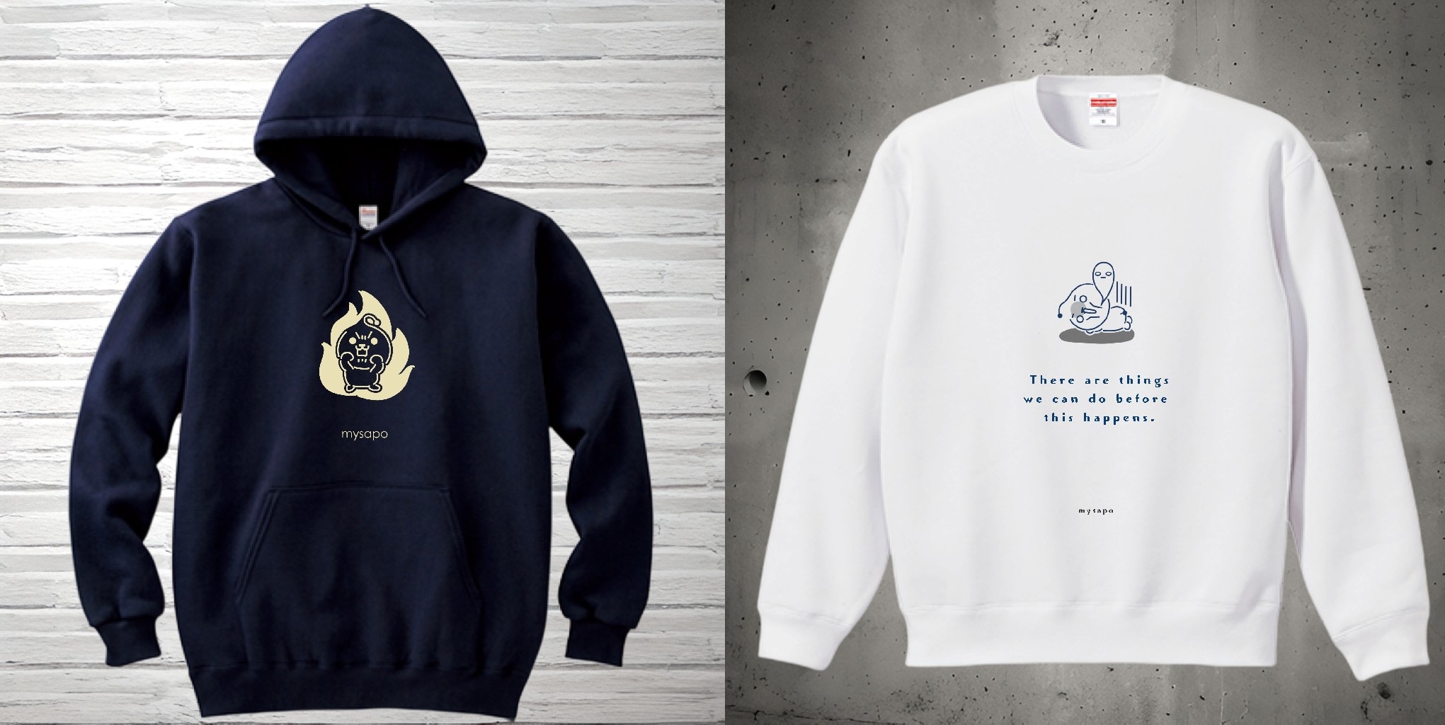 パーカー、トレーナー