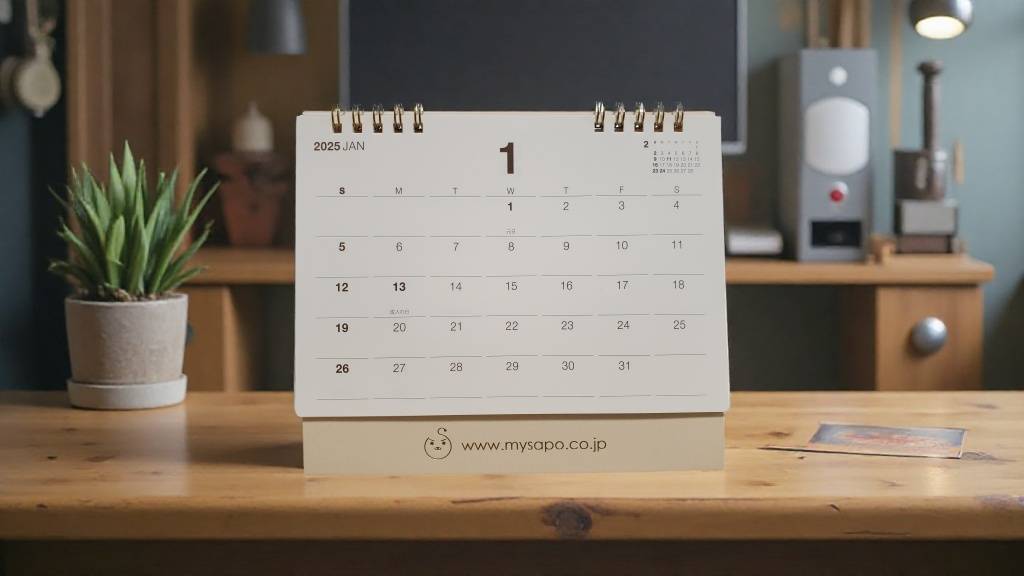 卓上カレンダー